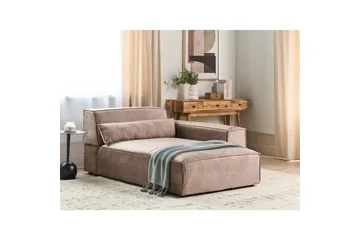 Schäslong Hellnar Brun, Vänstervänd - Brun, Vänstervänd - Möbler - Soffa - Modulsoffor - Övriga moduler till modulsoffa