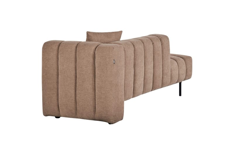Schäslong Lannils Brun, Svart, Högervänd - Brun, Svart, Högervänd - Möbler - Soffa - Modulsoffor - Övriga moduler till modulsoffa