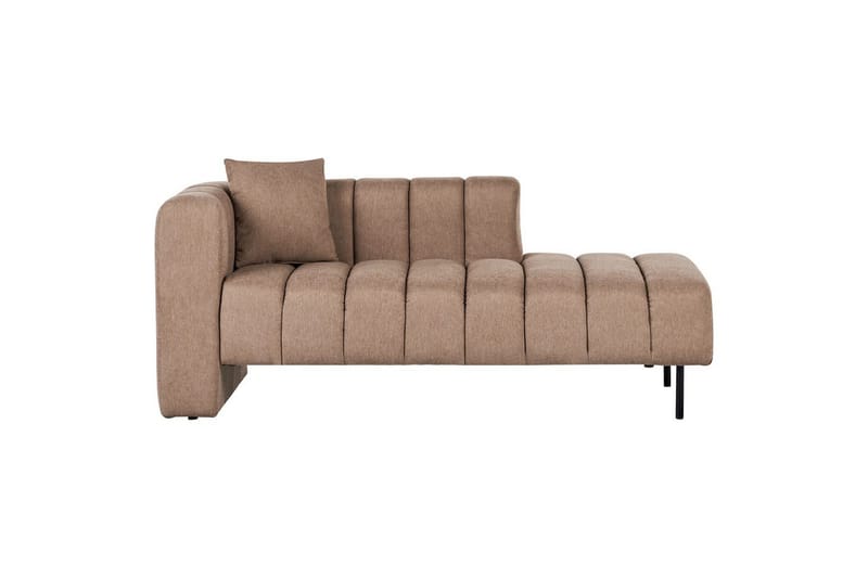 Schäslong Lannils Brun, Svart, Vänstervänd - Brun, Svart, Vänstervänd - Möbler - Soffa - Modulsoffor - Övriga moduler till modulsoffa