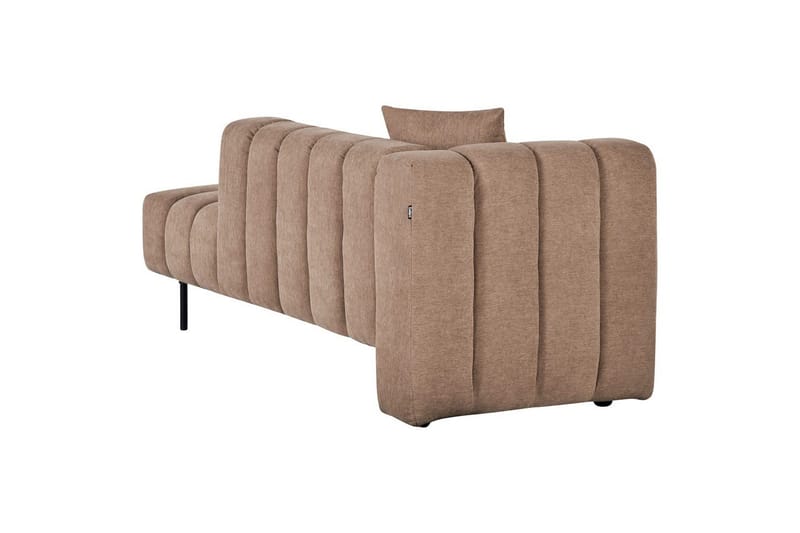 Schäslong Lannils Brun, Svart, Vänstervänd - Brun, Svart, Vänstervänd - Möbler - Soffa - Modulsoffor - Övriga moduler till modulsoffa