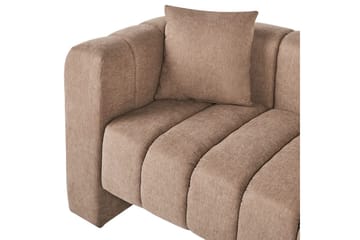 Schäslong Lannils Brun, Svart, Vänstervänd - Brun, Svart, Vänstervänd - Möbler - Soffa - Modulsoffor - Övriga moduler till modulsoffa