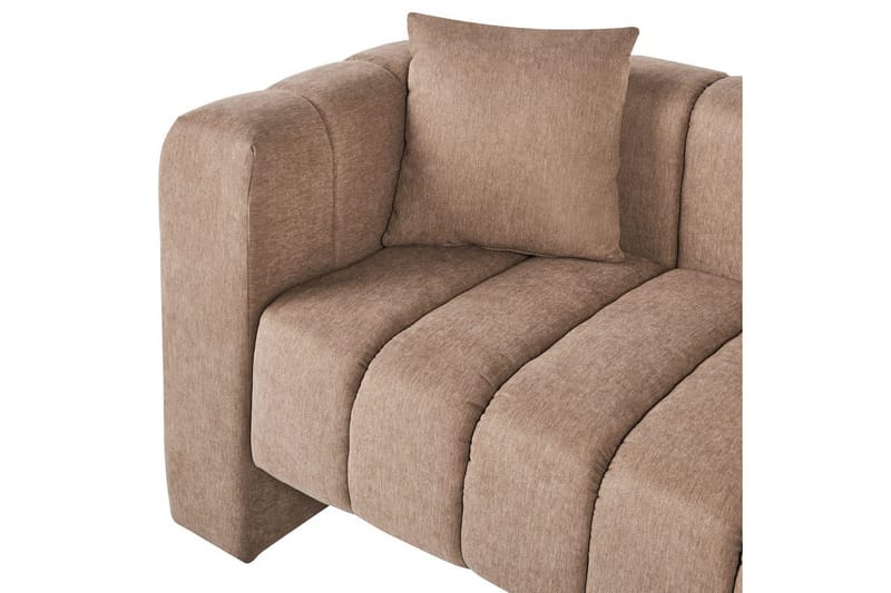 Schäslong Lannils Brun, Svart, Vänstervänd - Brun, Svart, Vänstervänd - Möbler - Soffa - Modulsoffor - Övriga moduler till modulsoffa