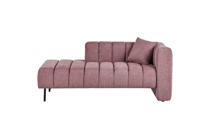 Schäslong Lannils Rosa, Svart, Högervänd - Rosa, Svart, Högervänd - Möbler - Soffa - Modulsoffor - Övriga moduler till modulsoffa