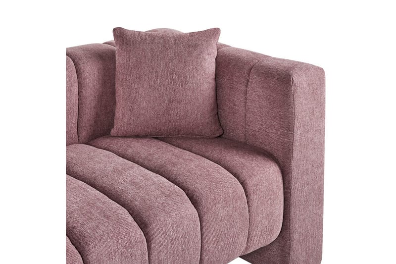 Schäslong Lannils Rosa, Svart, Högervänd - Rosa, Svart, Högervänd - Möbler - Soffa - Modulsoffor - Övriga moduler till modulsoffa