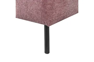Schäslong Lannils Rosa, Svart, Högervänd - Rosa - Möbler - Soffa - Modulsoffor - Övriga moduler till modulsoffa