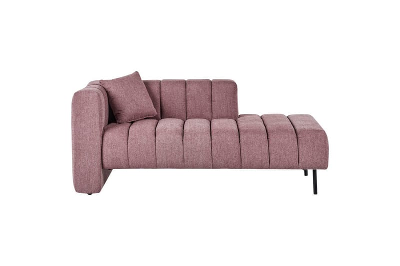 Schäslong Lannils Rosa, Svart, Vänstervänd - Rosa, Svart, Vänstervänd - Möbler - Soffa - Modulsoffor - Övriga moduler till modulsoffa