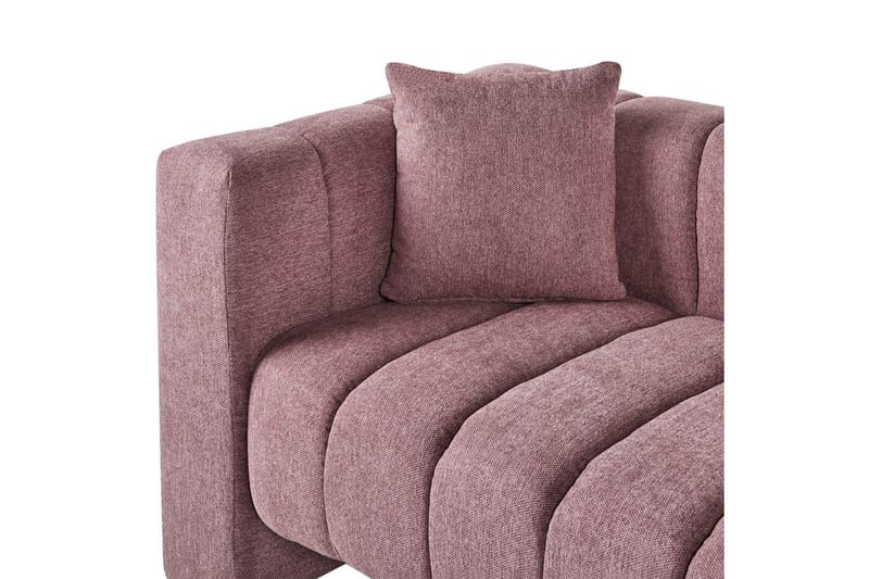 Schäslong Lannils Rosa, Svart, Vänstervänd - Rosa, Svart, Vänstervänd - Möbler - Soffa - Modulsoffor - Övriga moduler till modulsoffa