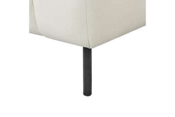 Schäslong Lannils Vit, Svart, Vänstervänd - Vit, Svart, Vänstervänd - Möbler - Soffa - Modulsoffor - Övriga moduler till modulsoffa