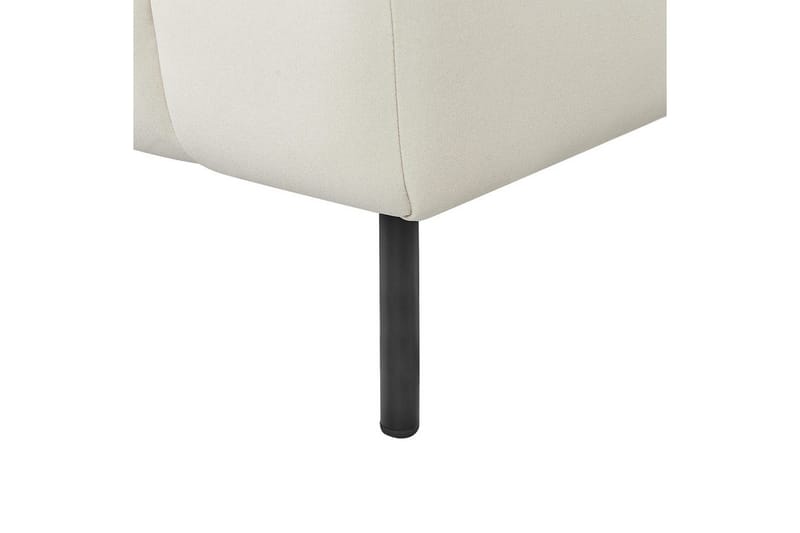 Schäslong Lannils Vit, Svart, Vänstervänd - Vit, Svart, Vänstervänd - Möbler - Soffa - Modulsoffor - Övriga moduler till modulsoffa