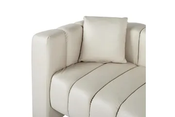 Schäslong Lannils Vit, Svart, Vänstervänd - Vit, Svart, Vänstervänd - Möbler - Soffa - Modulsoffor - Övriga moduler till modulsoffa