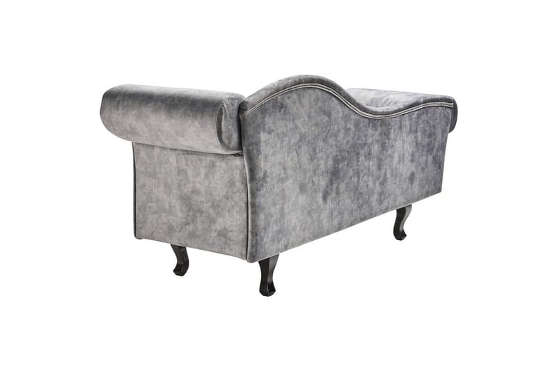 Schäslong Lattes Grå, mörkt trä, Högervänd - Grå - Möbler - Soffa - Dagbäddar