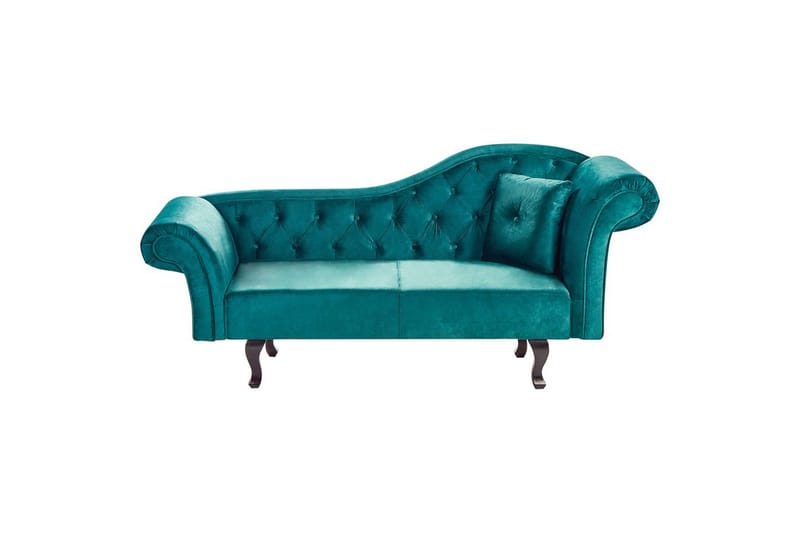 Schäslong Lattes Grönt, mörkt trä, Högervänd - Grönt, mörkt trä, Högervänd - Möbler - Soffa - Dagbäddar