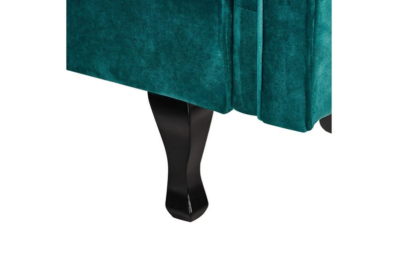 Schäslong Lattes Grönt, mörkt trä, Högervänd - Grönt, mörkt trä, Högervänd - Möbler - Soffa - Dagbäddar