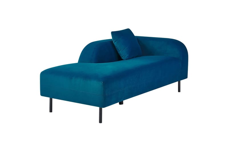 Schäslong Le Crau Blå, Svart, Högervänd - Blå, Svart, Högervänd - Möbler - Soffa - Modulsoffor - Övriga moduler till modulsoffa