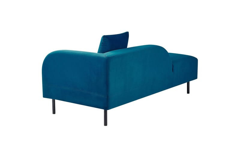 Schäslong Le Crau Blå, Svart, Högervänd - Blå, Svart, Högervänd - Möbler - Soffa - Modulsoffor - Övriga moduler till modulsoffa