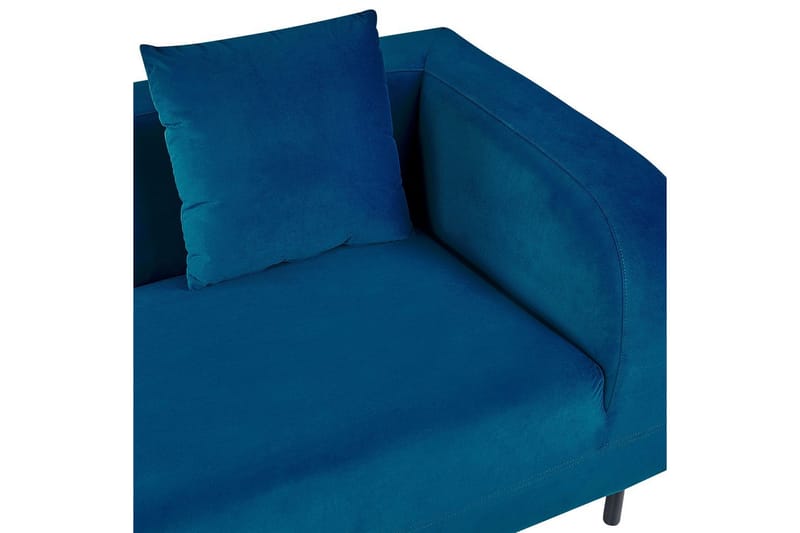 Schäslong Le Crau Blå, Svart, Högervänd - Blå, Svart, Högervänd - Möbler - Soffa - Modulsoffor - Övriga moduler till modulsoffa