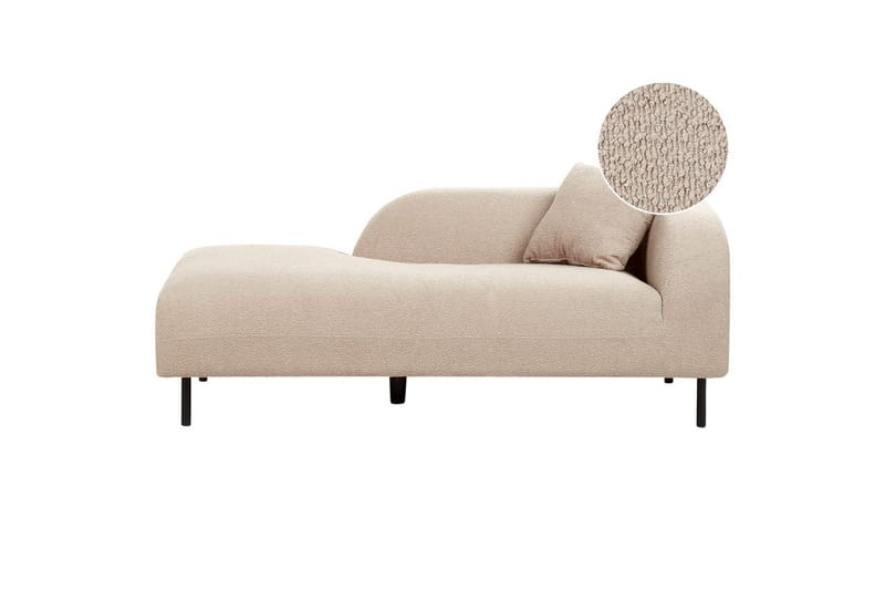 Schäslong Le Crau Grå, Högervänd - Grå, Högervänd - Möbler - Soffa - Modulsoffor - Övriga moduler till modulsoffa