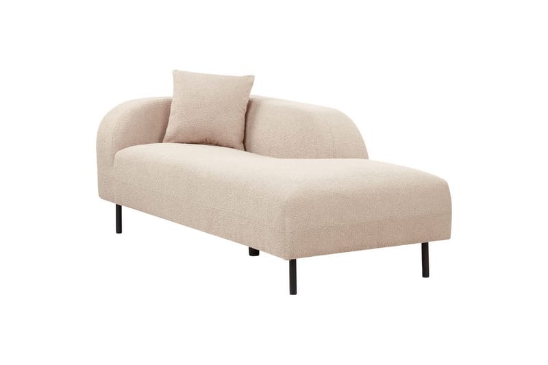 Schäslong Le Crau Grå, Vänstervänd - Grå, Vänstervänd - Möbler - Soffa - Modulsoffor - Övriga moduler till modulsoffa