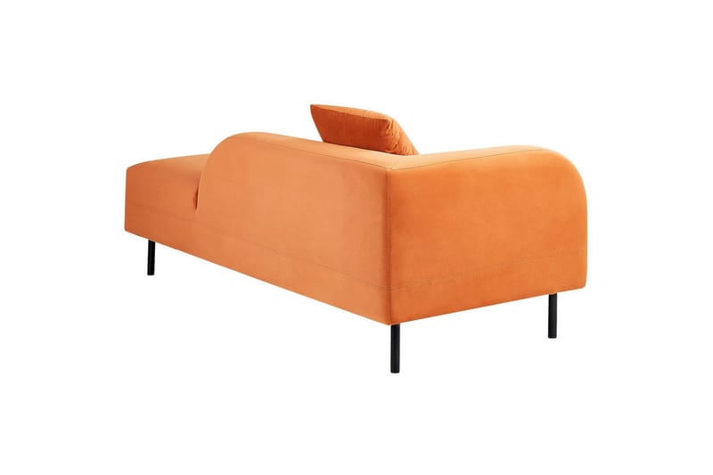 Schäslong Le Crau Orange, Vänstervänd - Orange, Vänstervänd - Möbler - Soffa - Modulsoffor - Övriga moduler till modulsoffa