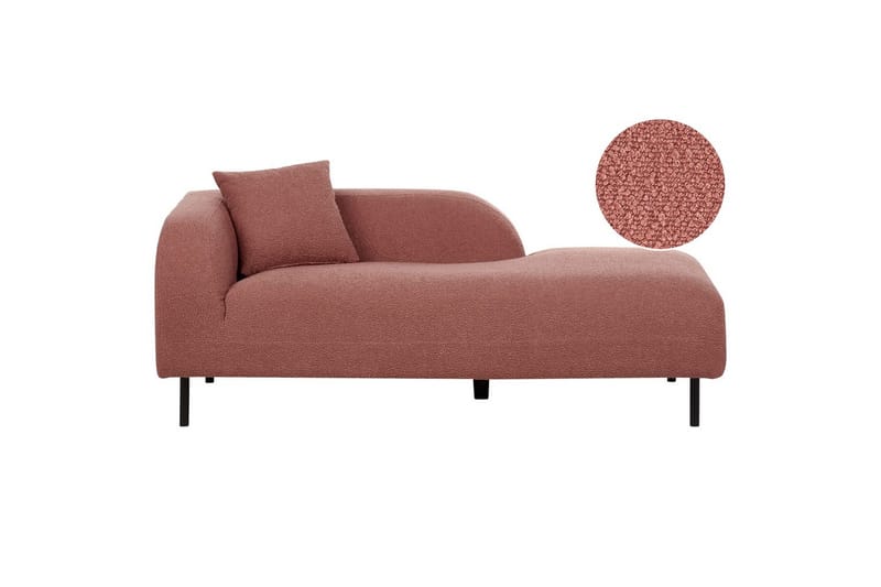 Schäslong Le Crau Rosa, Vänstervänd - Rosa, Vänstervänd - Möbler - Soffa - Modulsoffor - Övriga moduler till modulsoffa