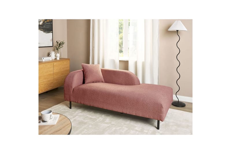 Schäslong Le Crau Rosa, Vänstervänd - Rosa, Vänstervänd - Möbler - Soffa - Modulsoffor - Övriga moduler till modulsoffa