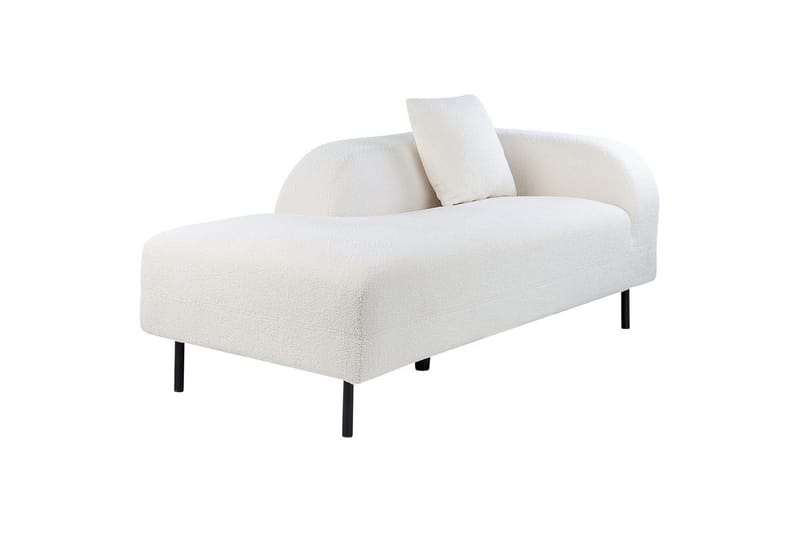 Schäslong Le Crau Vit, Högervänd - Vit, Högervänd - Möbler - Soffa - Modulsoffor - Övriga moduler till modulsoffa