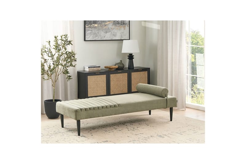 Schäslong Mauriac Grön - Grön - Möbler - Soffa - Modulsoffor - Övriga moduler till modulsoffa