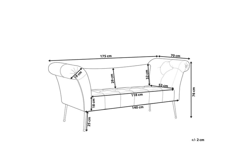 Schäslong Nantilly - Möbler - Soffa - Dagbäddar