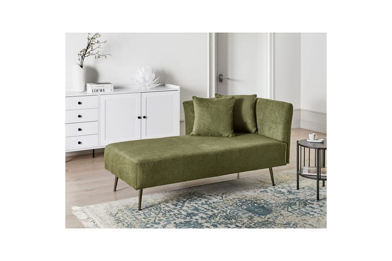 Schäslong Riom Grön, Svart, Högervänd - Grön, Svart, Högervänd - Möbler - Soffa - Modulsoffor - Övriga moduler till modulsoffa