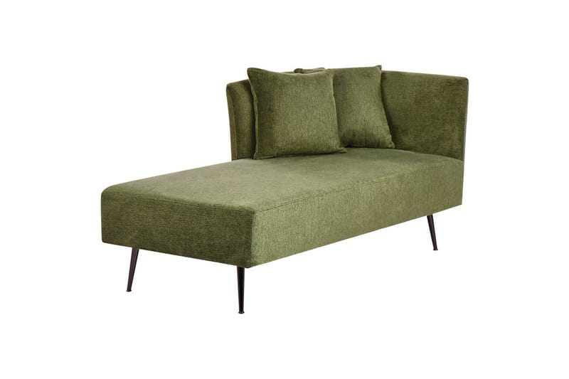 Schäslong Riom Grön, Svart, Högervänd - Grön, Svart, Högervänd - Möbler - Soffa - Modulsoffor - Övriga moduler till modulsoffa