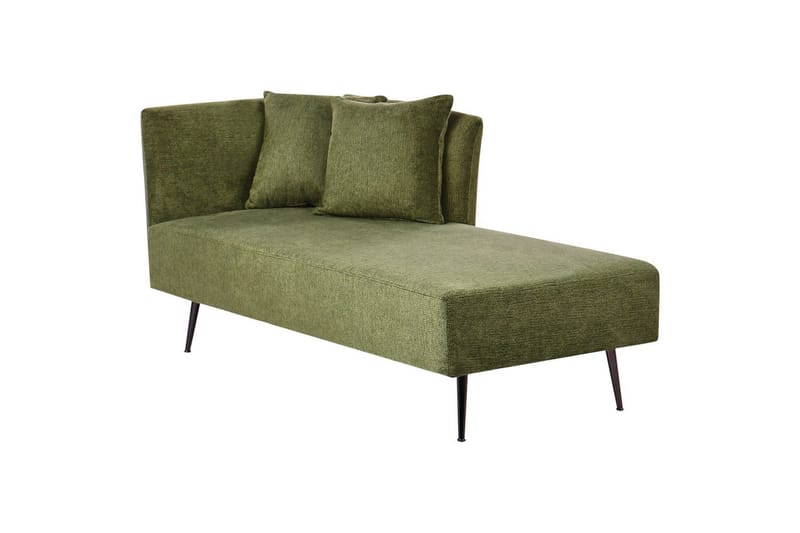 Schäslong Riom Grön, Svart, Vänstervänd - Grön, Svart, Vänstervänd - Möbler - Soffa - Modulsoffor - Övriga moduler till modulsoffa