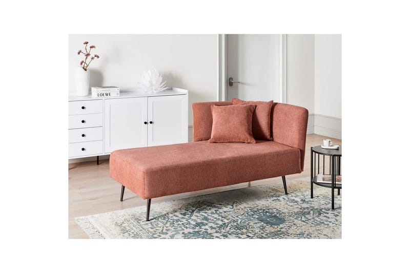 Schäslong Riom Röd, Svart, Högervänd - Röd, Svart, Högervänd - Möbler - Soffa - Modulsoffor - Övriga moduler till modulsoffa