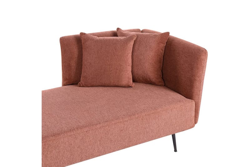 Schäslong Riom Röd, Svart, Högervänd - Röd, Svart, Högervänd - Möbler - Soffa - Modulsoffor - Övriga moduler till modulsoffa