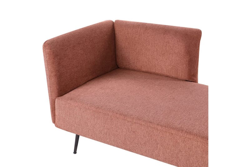 Schäslong Riom Röd, Svart, Vänstervänd - Röd - Möbler - Soffa - Modulsoffor - Övriga moduler till modulsoffa