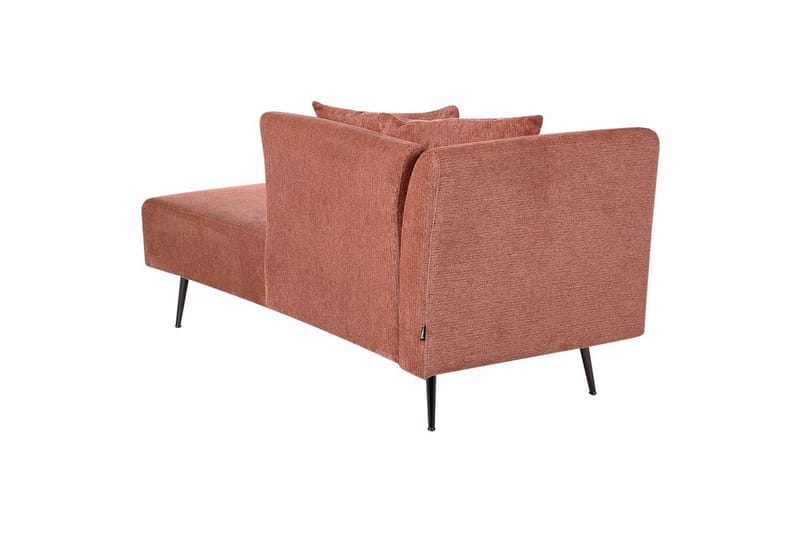 Schäslong Riom Röd, Svart, Vänstervänd - Röd - Möbler - Soffa - Modulsoffor - Övriga moduler till modulsoffa