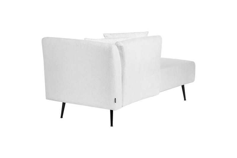 Schäslong Riom Vit, Svart, Högervänd - Vit, Svart, Högervänd - Möbler - Soffa - Modulsoffor - Övriga moduler till modulsoffa