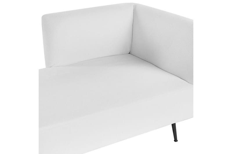 Schäslong Riom Vit, Svart, Högervänd - Vit, Svart, Högervänd - Möbler - Soffa - Modulsoffor - Övriga moduler till modulsoffa