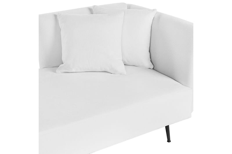 Schäslong Riom Vit, Svart, Högervänd - Vit, Svart, Högervänd - Möbler - Soffa - Modulsoffor - Övriga moduler till modulsoffa