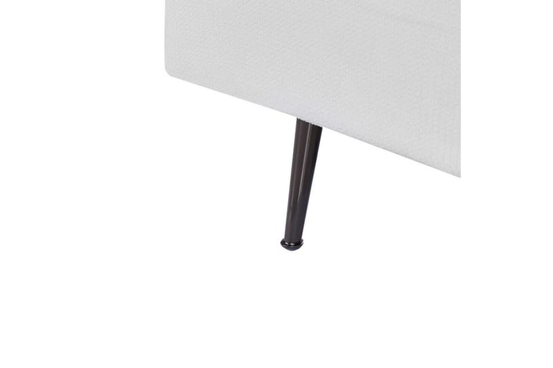 Schäslong Riom Vit, Svart, Vänstervänd - Vit, Svart, Vänstervänd - Möbler - Soffa - Modulsoffor - Övriga moduler till modulsoffa