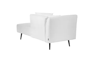 Schäslong Riom Vit, Svart, Vänstervänd - Vit, Svart, Vänstervänd - Möbler - Soffa - Modulsoffor - Övriga moduler till modulsoffa
