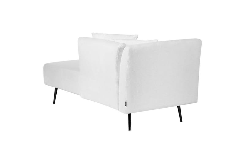 Schäslong Riom Vit, Svart, Vänstervänd - Vit, Svart, Vänstervänd - Möbler - Soffa - Modulsoffor - Övriga moduler till modulsoffa