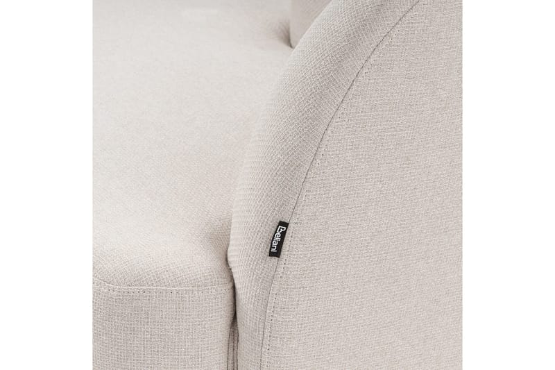 Schäslong Tanlay Beige, ljust trä, Högervänd - Beige, ljust trä, Högervänd - Möbler - Soffa - Modulsoffor - Övriga moduler till modulsoffa