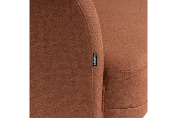 Schäslong Tanlay Brunt, gyllenbrun trä, Vänstervänd - Brunt, gyllenbrun trä, Vänstervänd - Möbler - Soffa - Modulsoffor - Övriga moduler till modulsoffa