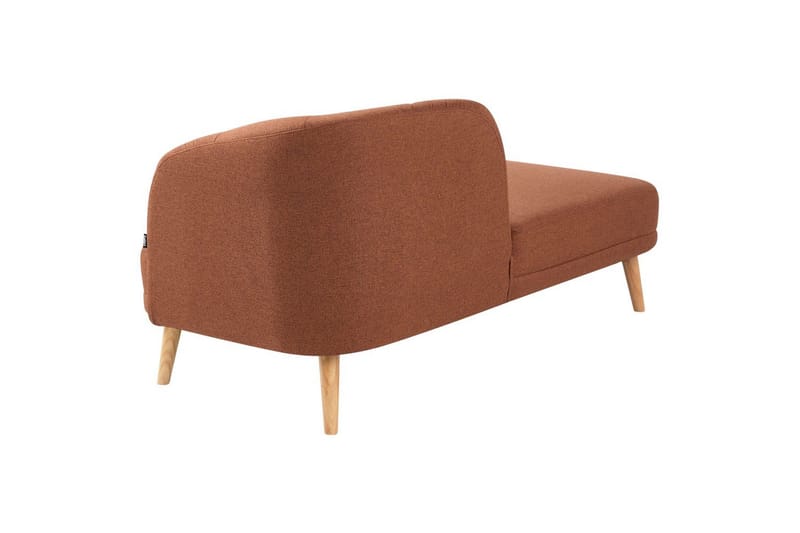 Schäslong Tanlay Brunt, gyllenbrut trä, Högervänd - Brunt, gyllenbrut trä, Högervänd - Möbler - Soffa - Modulsoffor - Övriga moduler till modulsoffa