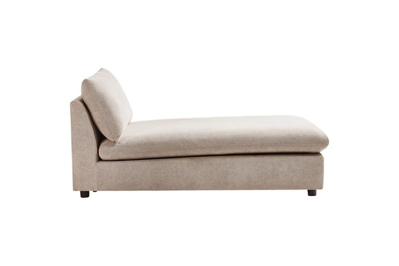 Schäslong Vizille Beige - Beige - Möbler - Soffa - Modulsoffor - Övriga moduler till modulsoffa
