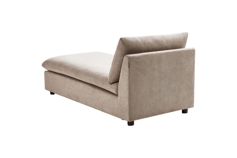Schäslong Vizille Beige - Beige - Möbler - Soffa - Modulsoffor - Övriga moduler till modulsoffa