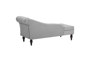 Schäslong Pessac Grå, Högervänd - Grå, Högervänd - Möbler - Soffa - Modulsoffor - Övriga moduler till modulsoffa