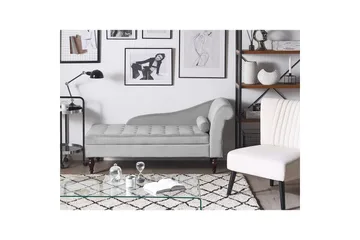 Schäslong Pessac Grå, Högervänd - Grå, Högervänd - Möbler - Soffa - Modulsoffor - Övriga moduler till modulsoffa