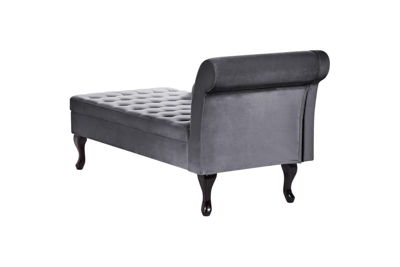 Schäslong Pessac Grå, svart, Högervänd - Grå, svart, Högervänd - Möbler - Soffa - Modulsoffor - Övriga moduler till modulsoffa