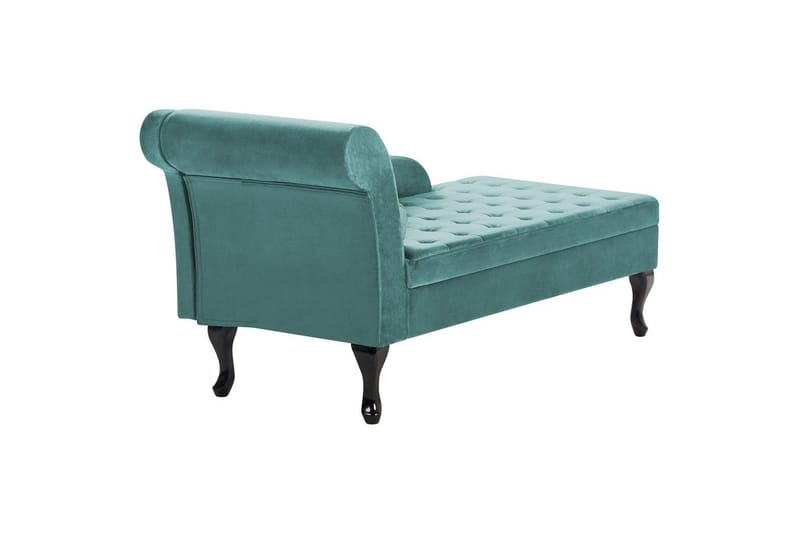 Schäslong Pessac Blå, Svart, Vänstervänd - Blå, Svart, Vänstervänd - Möbler - Soffa - Modulsoffor - Övriga moduler till modulsoffa